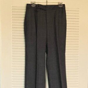 Ralph Lauren Petite 100% Wool Fully Lined Dress Wessex Glen Plaid Pants Size 6P